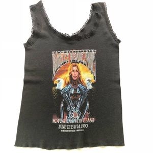 Vintage Harley lace tank